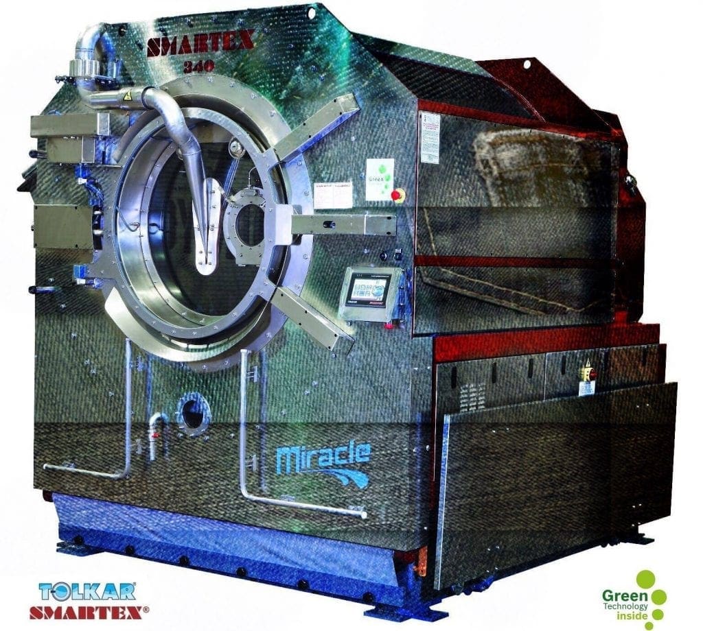 เครื่องซักผ้าอุตสาหกรรม SMARTEX MIRACLE สำหรับโรงงานการ์เม้นท์
