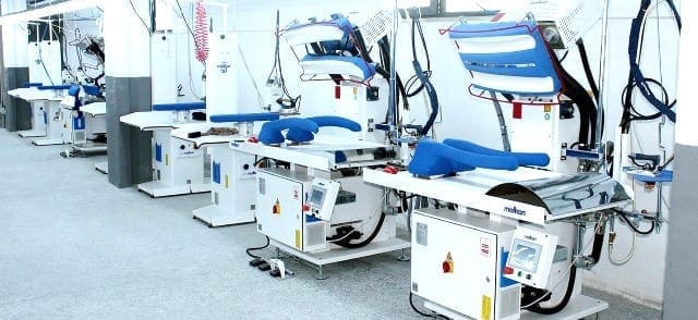 เครื่องเพรสผ้า MALKAN เครื่องปั๊มผ้า สำหรับงานโรงแรม โรงซักรีด โรงพยาบาล ร้านซักรีด - 2