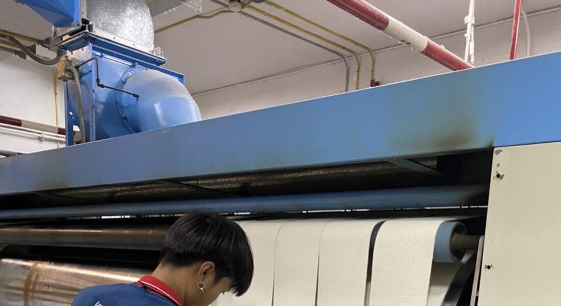 งานติดตั้งสายพานรีดผ้า NICHOLINE สำหรับเครื่องรีดผ้า IMAGE - 21