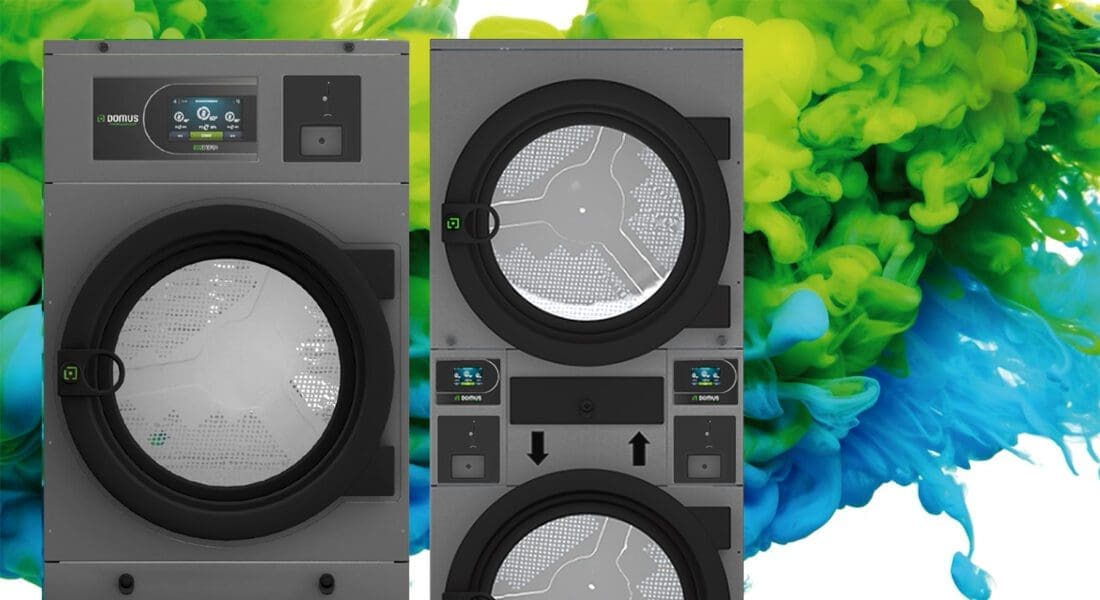 เครื่องอบผ้าอุตสาหกรรมแบบหยอดเหรียญ DTT-DTT2