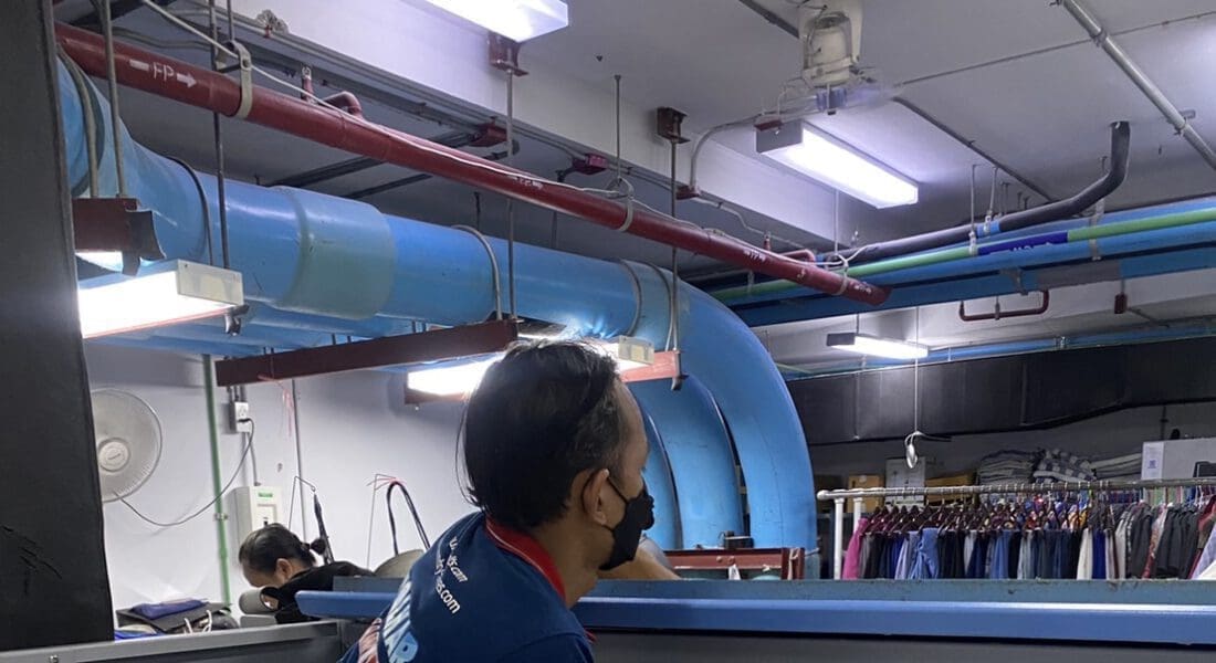 งานติดตั้งสายพานรีดผ้า NICHOLINE สำหรับเครื่องรีดผ้า ELECTROLUX - 9