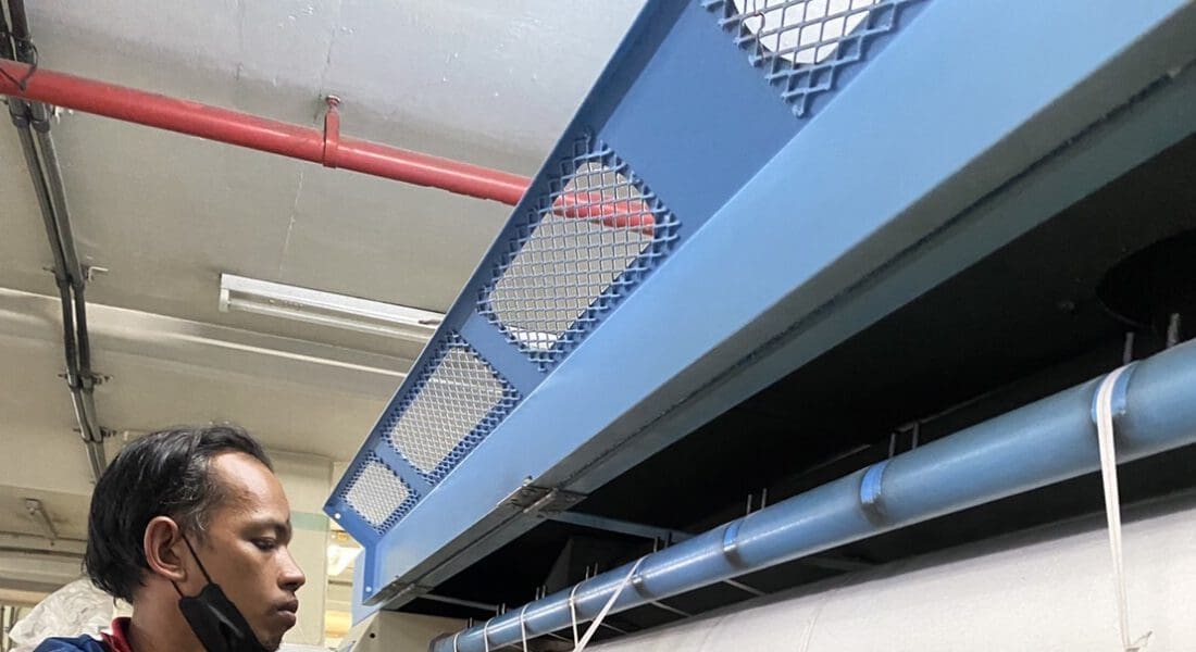 งานติดตั้งผ้าสักหลาดหุ้มลูกกลิ้งกดทับ - 19