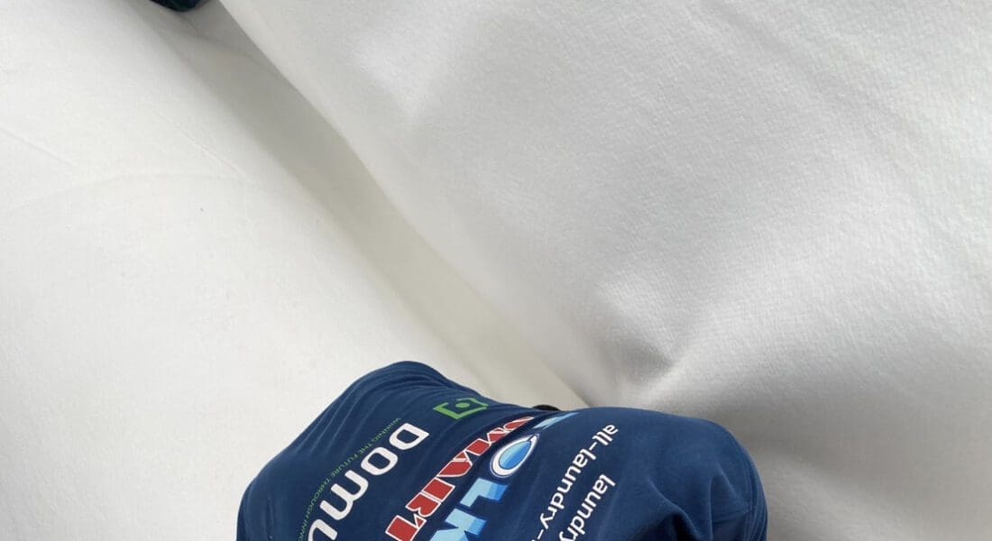 งานติดตั้ง ผ้าสักหลาดหุ้มลูกกลิ้ง VERTEX สำหรับเครื่องรีดผ้าแบบกระทะ IMAGE - 25