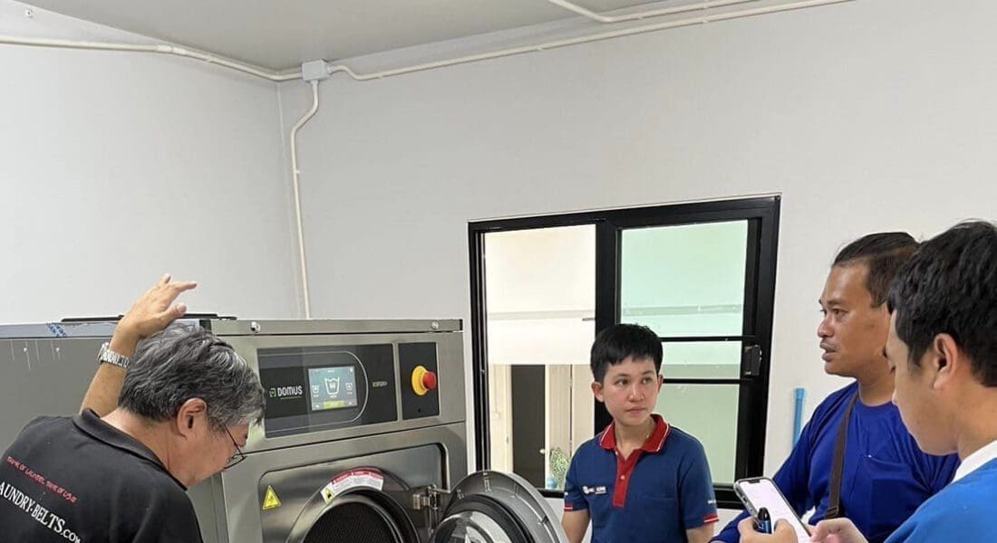 งานติดตั้ง เครื่องซักสลัดผ้าอุตสาหกรรม DOMUS - 65102801 - 15