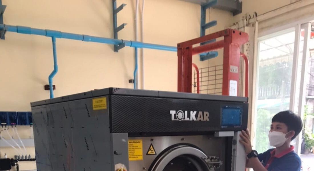 งานติดตั้ง เครื่องซักสลัดผ้าอุตสาหกรรม TOLKAR-SMARTEX - 65061701 - 6