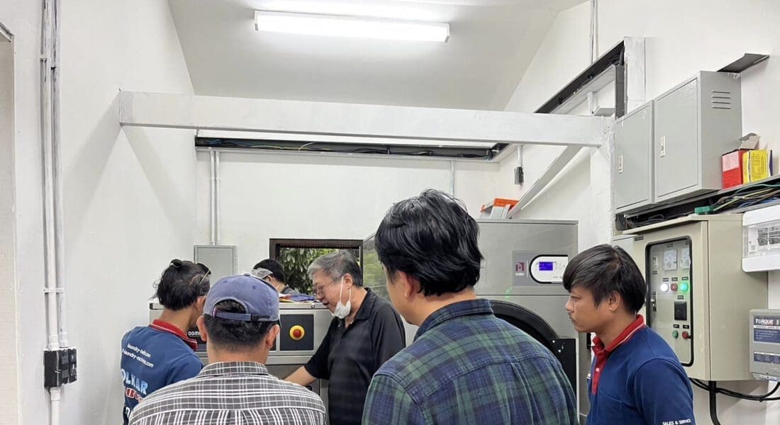 งานติดตั้ง เครื่องซักสลัดผ้าอุตสาหกรรม เครื่องอบผ้าอุตสาหกรรม DOMUS - 65102001 - 7