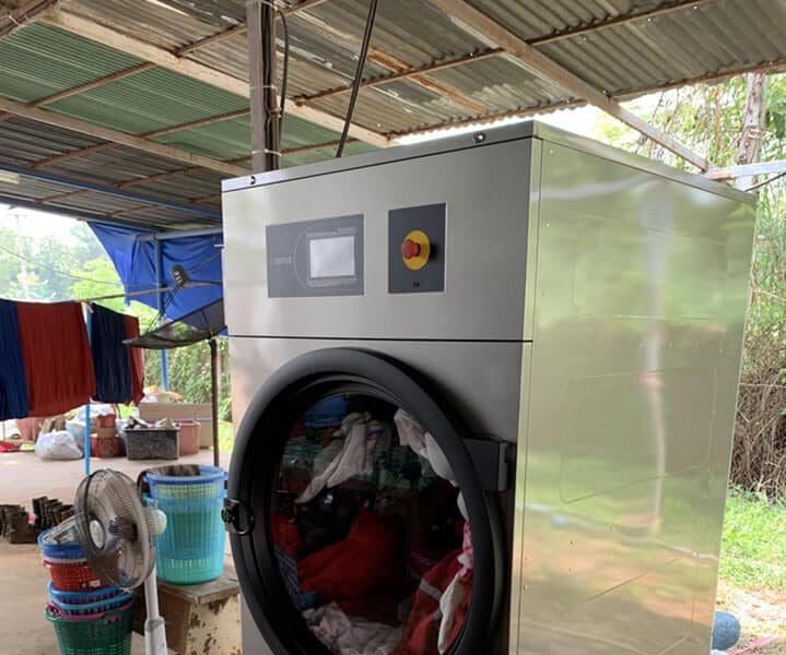 งานติดตั้ง เครื่องอบผ้าอุตสาหกรรม DOMUS - 65110101 - 3