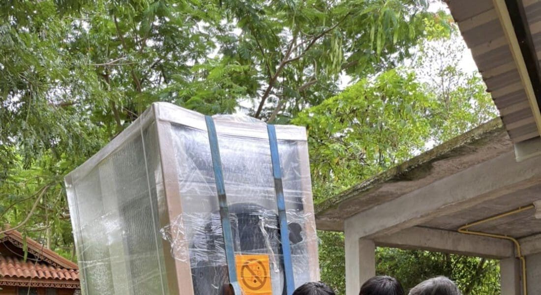 งานติดตั้ง เครื่องอบผ้าอุตสาหกรรม DOMUS - 66071301 - 2