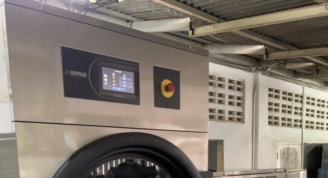 66052401 - งานติดตั้ง เครื่องซักสลัดผ้าอุตสาหกรรม เครื่องอบผ้าอุตสาหกรรม DOMUS - 6
