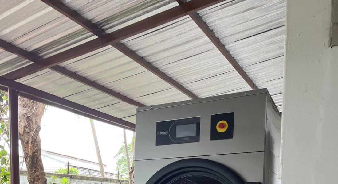 66071701 - งานติดตั้ง เครื่องอบผ้าอุตสาหกรรม DOMUS - 5