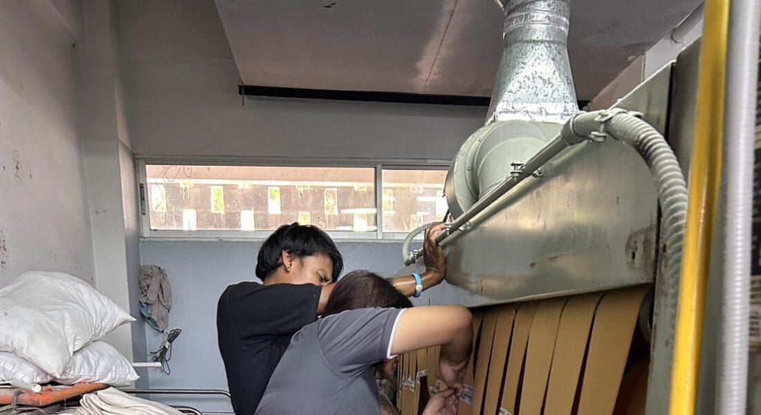 66072001 - งานติดตั้ง สายพานรีดผ้า NICHOLINE เครื่องรีดผ้า CHICAGO - 23