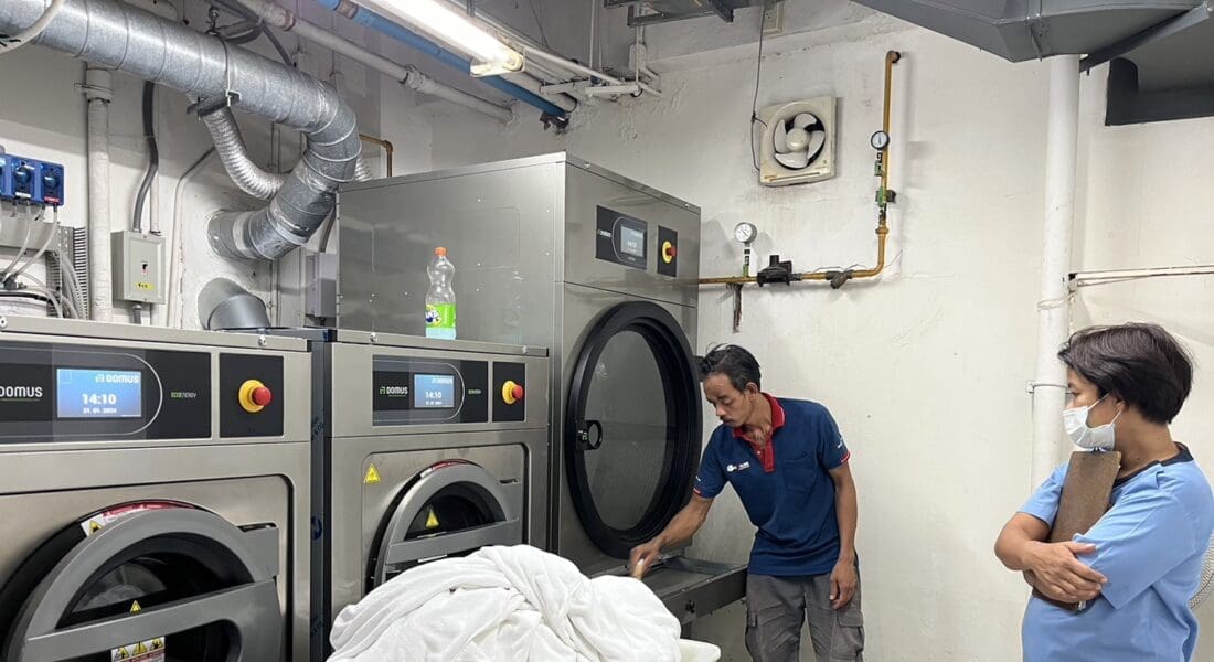 67013101 - งานติดตั้ง เครื่องซักผ้าอุตสาหกรรม เครื่องอบผ้าอุตสาหกรรม DOMUS - 28