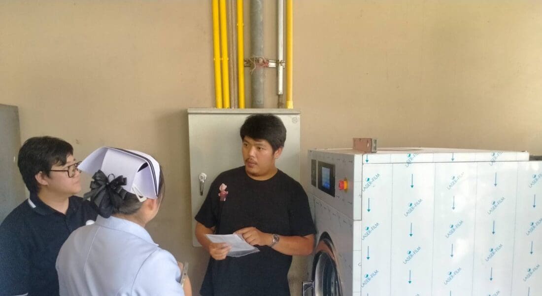 69040301 - งานติดตั้ง เครื่องซักผ้าอุตสาหกรรม ROYAL WASH - 20