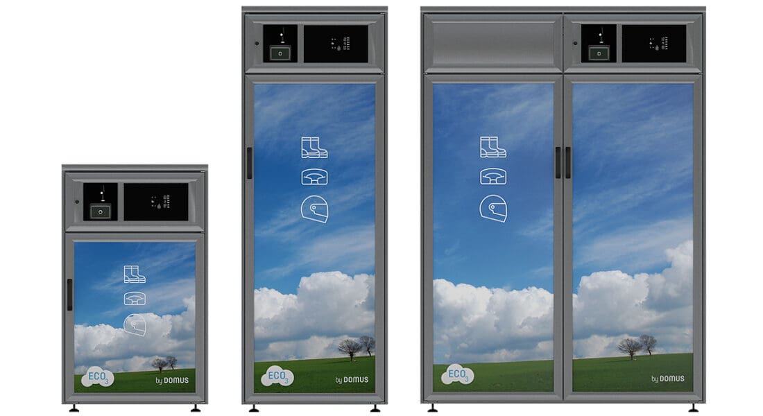เครื่องอบโอโซนหยอดเหรียญ DOMUS ECO3