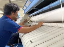 งานติดตั้งผ้าสักหลาดหุ้มลูกกลิ้งกดทับ - 18