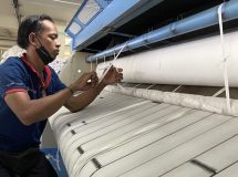 งานติดตั้งผ้าสักหลาดหุ้มลูกกลิ้งกดทับ - 19