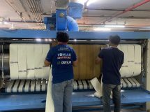 งานติดตั้งสายพานรีดผ้า NICHOLINE สำหรับเครื่องรีดผ้า IMAGE - 46