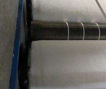 งานติดตั้ง ผ้าสักหลาดหุ้มลูกกลิ้ง NICHOLINE สำหรับเครื่องรีดผ้าแบบกระทะ - 35