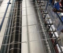 งานติดตั้ง ผ้าสักหลาดหุ้มลูกกลิ้ง NICHOLINE สำหรับเครื่องรีดผ้าแบบกระทะ - 37