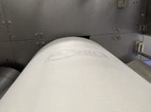 งานติดตั้งผ้าสักหลาดหุ้มลูกกลิ้ง NICHOLINE สำหรับเครื่องรีดผ้าแบบกระทะ IMAGE - 8