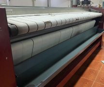 งานติดตั้งสายพานรีดผ้า NICHOLINE และเทปพันลูกกลิ้ง VERTEX สำหรับเครื่องรีดผ้า TOLKAR - 14