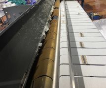 งานติดตั้งสายพานรีดผ้า NICHOLINE และเทปพันลูกกลิ้ง VERTEX สำหรับเครื่องรีดผ้า TOLKAR - 4