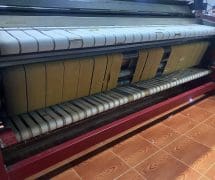 งานติดตั้งสายพานรีดผ้า NICHOLINE และเทปพันลูกกลิ้ง VERTEX สำหรับเครื่องรีดผ้า TOLKAR - 5