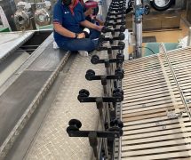 งานติดตั้ง ผ้าสักหลาดหุ้มลูกกลิ้ง VERTEX สำหรับเครื่องรีดผ้าแบบกระทะ IMAGE - 16