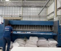 งานติดตั้ง ผ้าสักหลาดหุ้มลูกกลิ้ง VERTEX สำหรับเครื่องรีดผ้าแบบกระทะ IMAGE - 19