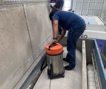 งานติดตั้ง ผ้าสักหลาดหุ้มลูกกลิ้ง VERTEX สำหรับเครื่องรีดผ้าแบบกระทะ IMAGE - 21