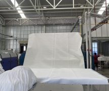 งานติดตั้ง ผ้าสักหลาดหุ้มลูกกลิ้ง VERTEX สำหรับเครื่องรีดผ้าแบบกระทะ IMAGE - 22