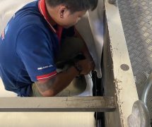 งานติดตั้ง ผ้าสักหลาดหุ้มลูกกลิ้ง VERTEX สำหรับเครื่องรีดผ้าแบบกระทะ IMAGE - 38