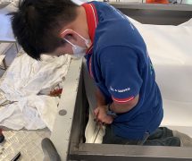 งานติดตั้ง ผ้าสักหลาดหุ้มลูกกลิ้ง VERTEX สำหรับเครื่องรีดผ้าแบบกระทะ IMAGE - 39