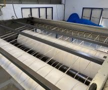 งานติดตั้ง ผ้าสักหลาดหุ้มลูกกลิ้ง VERTEX สำหรับเครื่องรีดผ้าแบบกระทะ IMAGE - 49