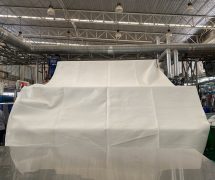 งานติดตั้ง ผ้าสักหลาดหุ้มลูกกลิ้ง VERTEX สำหรับเครื่องรีดผ้าแบบกระทะ IMAGE - 9