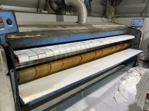 งานติดตั้งเทปพันลูกกลิ้ง VERTEX สำหรับเครื่องรีดผ้าแบบสายพาน - 12