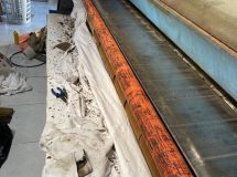 งานติดตั้งเทปพันลูกกลิ้ง VERTEX สำหรับเครื่องรีดผ้าแบบสายพาน - 6