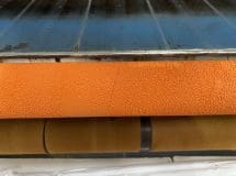 งานติดตั้งเทปพันลูกกลิ้ง VERTEX สำหรับเครื่องรีดผ้าแบบสายพาน - 9