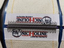 งานติดตั้งสายพานป้อนผ้า ผ้าสักหลาดหุ้มลูกกลิ้ง VERTEX เครื่องรีดผ้า CHICAGO - 66022301 - 10