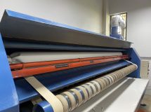 งานติดตั้งสายพานป้อนผ้า ผ้าสักหลาดหุ้มลูกกลิ้ง VERTEX เครื่องรีดผ้า CHICAGO - 66022301 - 7