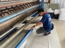 สายพานป้อนผ้า สายพานรีดผ้า เทปพันลูกกลิ้ง สำหรับเครื่องรีดผ้าแบบสายพาน - 14