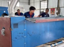 สายพานป้อนผ้า สายพานรีดผ้า เทปพันลูกกลิ้ง สำหรับเครื่องรีดผ้าแบบสายพาน - 3