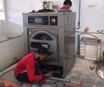 งานติดตั้ง เครื่องซักสลัดผ้าอุตสาหกรรม DOMUS - 65053102 - 4