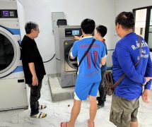 งานติดตั้ง เครื่องซักสลัดผ้าอุตสาหกรรม DOMUS - 65102801 - 12