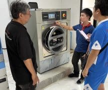 งานติดตั้ง เครื่องซักสลัดผ้าอุตสาหกรรม DOMUS - 65102801 - 13