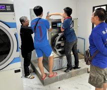 งานติดตั้ง เครื่องซักสลัดผ้าอุตสาหกรรม DOMUS - 65102801 - 14