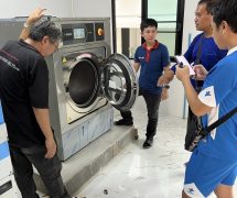 งานติดตั้ง เครื่องซักสลัดผ้าอุตสาหกรรม DOMUS - 65102801 - 15