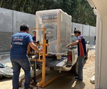 งานติดตั้ง เครื่องซักสลัดผ้าอุตสาหกรรม DOMUS - 65102801 - 2