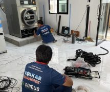 งานติดตั้ง เครื่องซักสลัดผ้าอุตสาหกรรม DOMUS - 65102801 - 5
