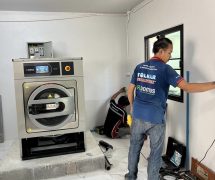 งานติดตั้ง เครื่องซักสลัดผ้าอุตสาหกรรม DOMUS - 65102801 - 6